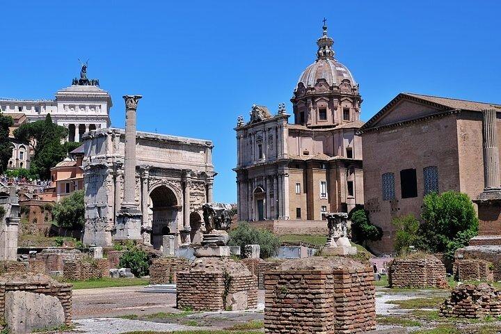 Tour guidato del Colosseo, del Foro Romano e del Palatino