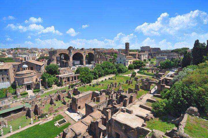 Tour guidato del Colosseo, del Foro Romano e del Palatino