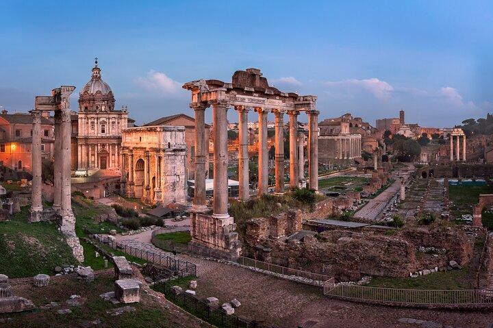 Tour guidato del Colosseo, del Foro Romano e del Palatino