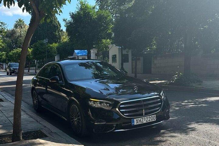 Transfert privé entre l'aéroport d'Athènes et le port du Pirée