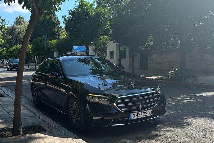 Transferência privada entre o aeroporto de Atenas e o centro da cidade de Atenas