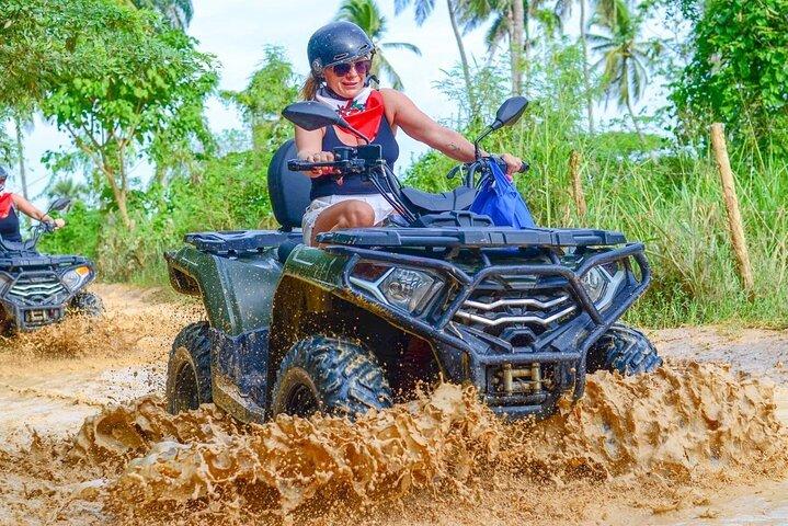 Pacchetto ATV + Party Boat di un giorno intero w Snorkeling e degustazione di caffè