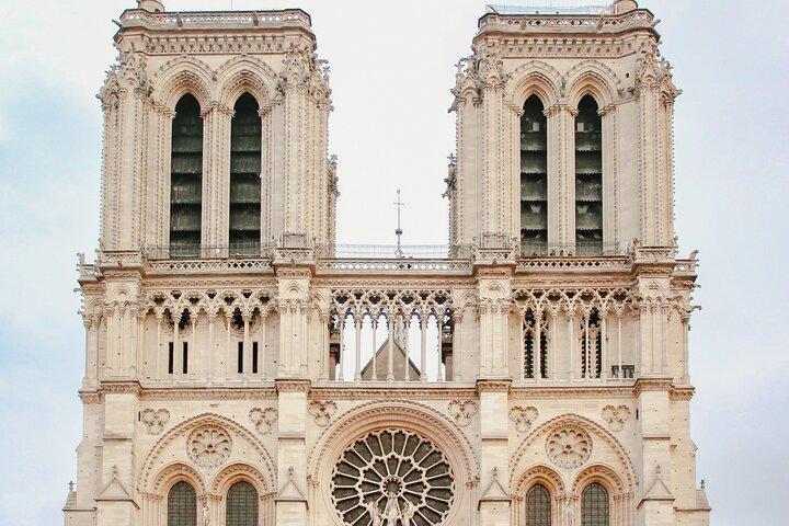 Notre-Dame-kathedraal met toegang