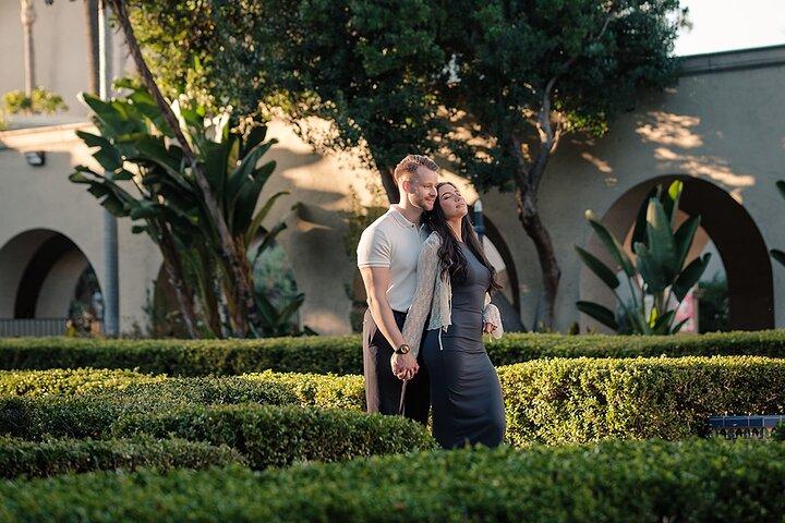 Balboa Park privat fotograferingssession i San Diego, Californien