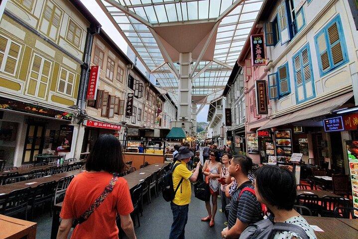 Tour de comida local de Singapore Chinatown