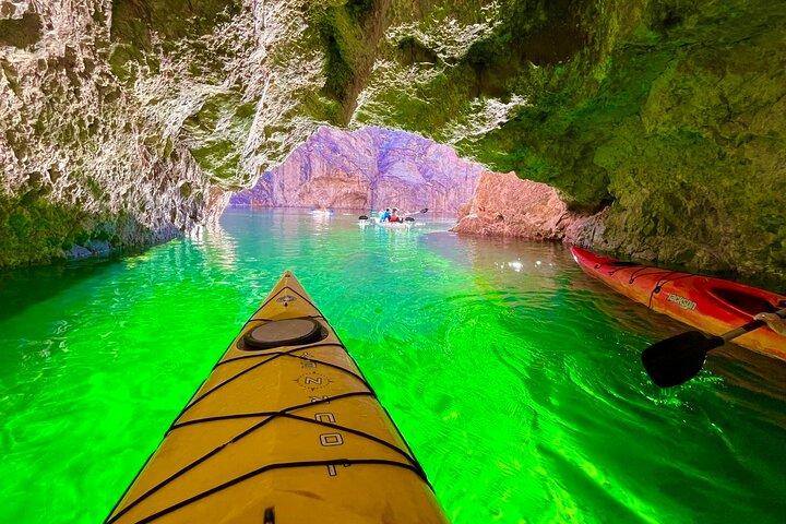 2 - Dia Hoover Dam Kayaking e Camping Tour com 6 fontes quentes