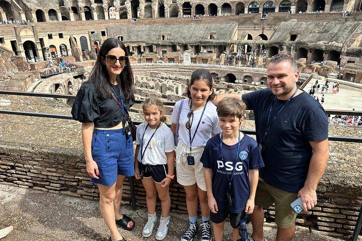 Kindvriendelijke rondleiding door Colosseum en Romeinse fora