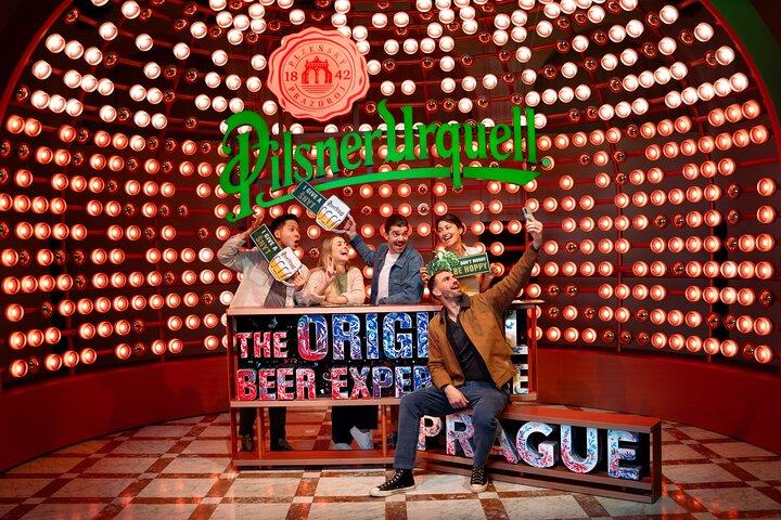 Prag Pilsner Urquell upplevelse med 3 gratis ölprovningar