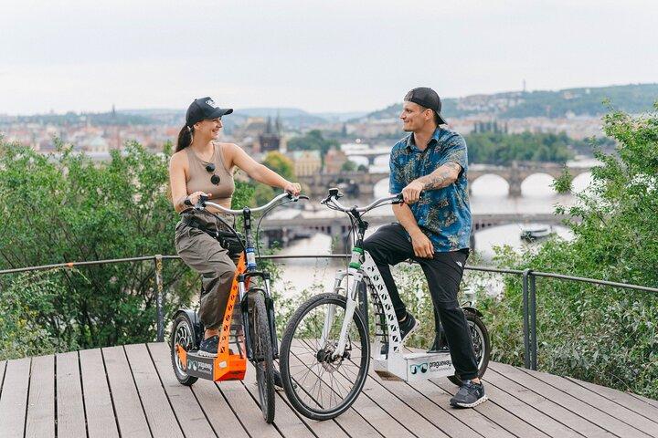 Prag E-Scooter Grand City Tour PRIVAT med PragueWay