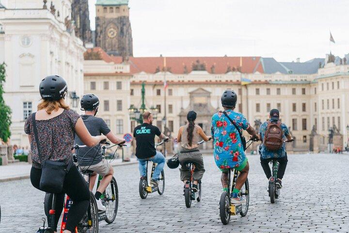 Prague E-Scooter Grand City Tour small-group with PragueWay