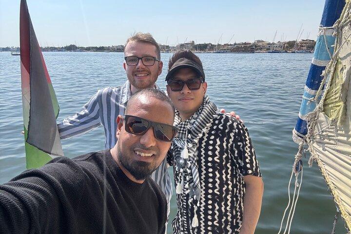 Luxor private City Tour west bank Camel Ride & Felucca sailboat