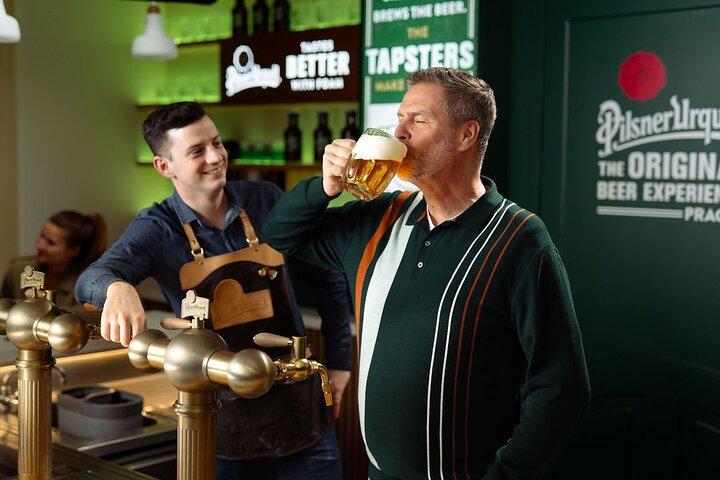 Prag ölhällningskurs på Pilsner Urquell