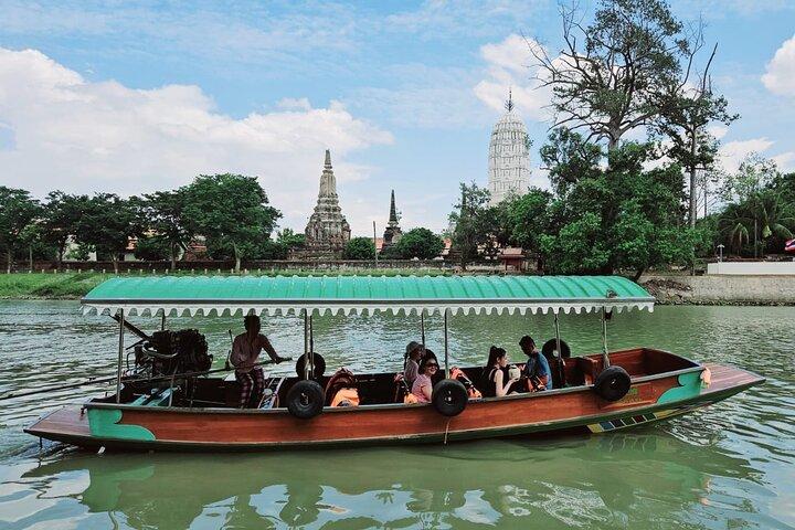 Private Trip : Ayutthaya historical venture, boat ride & lunch
