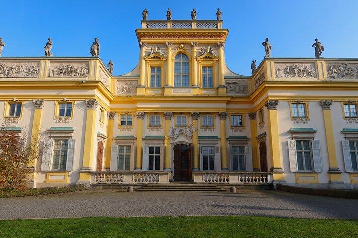 Wilanow Palace og haver med guide billetter og transfer