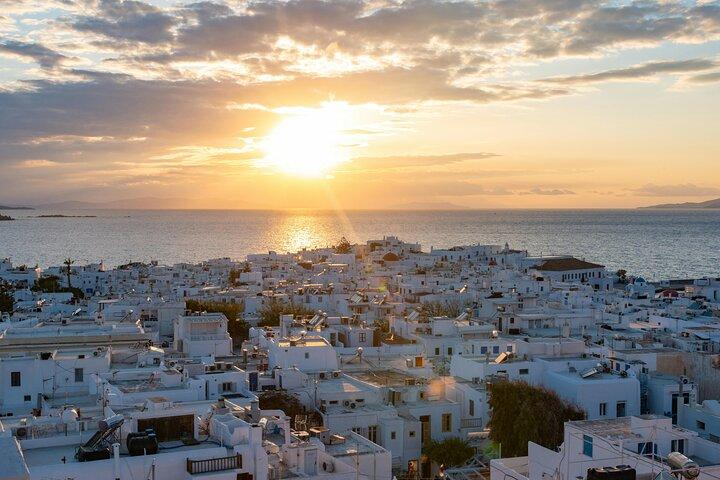 Golden Hour Mykonos : The Sunset Walking Experience