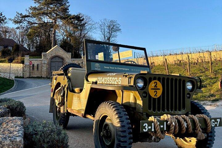 Tour en Jeep dans le Vignoble de Champagne avec dégustation