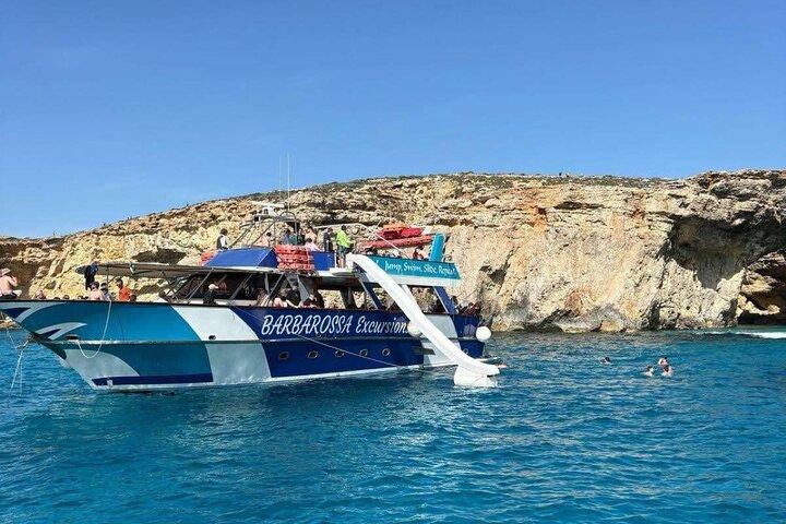 Malta : Blue lagoon, Gozo, Cristal Lagoon Cavernas do Mar