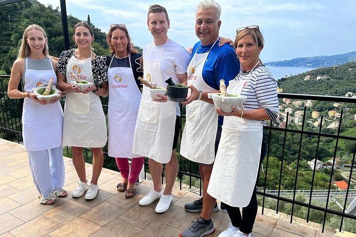 From Portofino: Pasta and Tiramisu Class in Italian Riviera