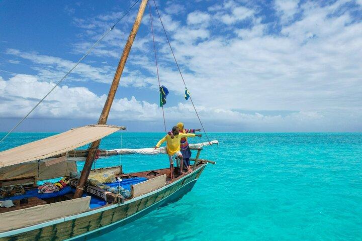 Privé/Delen : Verken Mnemba Island met een dhow