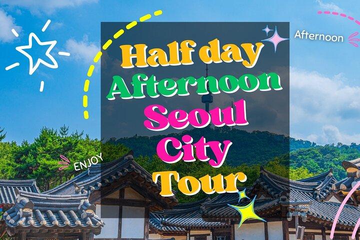Eftermiddag halvdags Seoul City Tour, besøg Queen's dorm