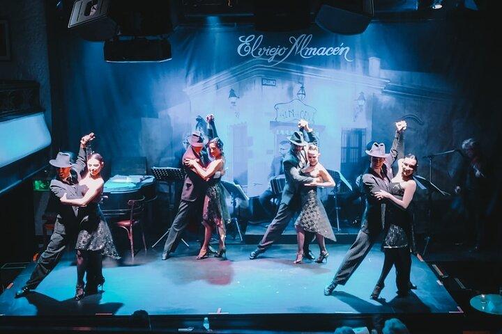 Show de tango em El Viejo Almacen com jantar opcional