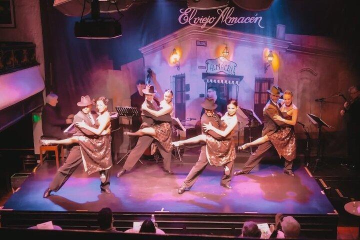Show de tango em El Viejo Almacen com jantar opcional