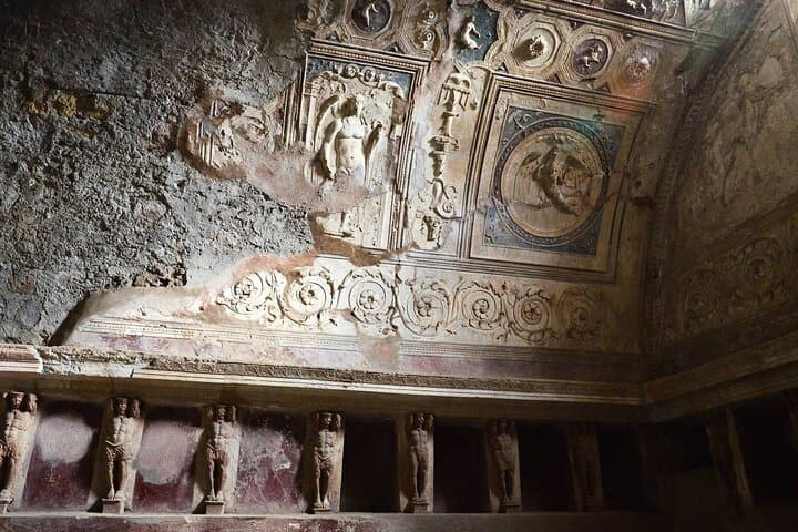 Naples to Sorrento with 2hr Pompeii guided tour or Vice Versa