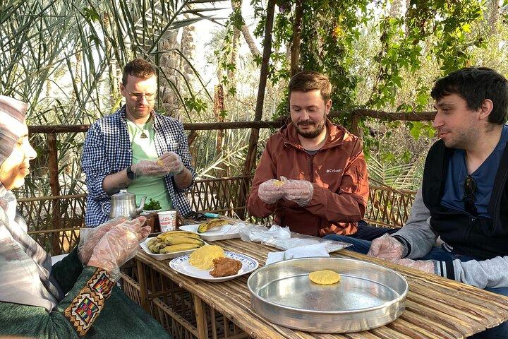 A day like a farmer in Dahsure countryside with locals