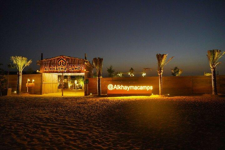 Dubai Al Khayma Camp Experience med BBQ-middag og overførsler