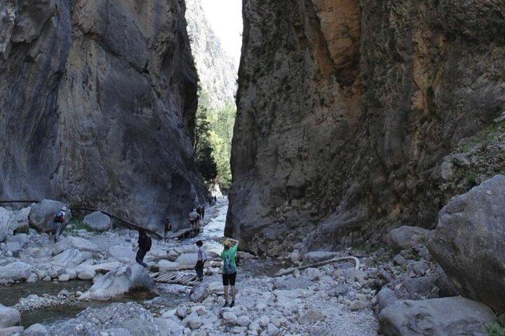 Creta : Samaria Gola facile da Sfakia con trasferimento privato
