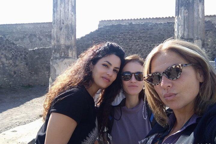 Costiera Amalfitana a Roma con sosta a Pompei o Vice Versa