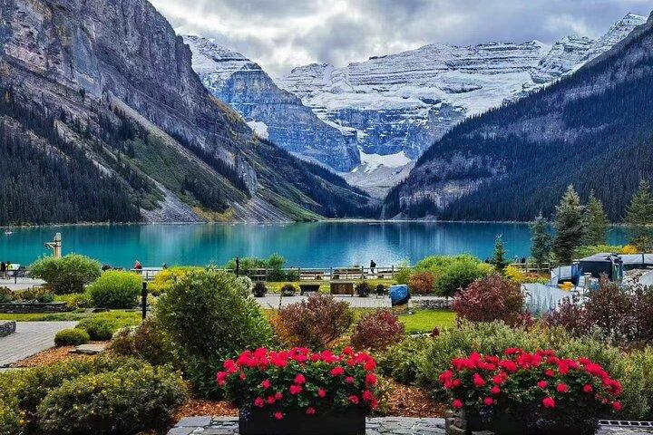 Banff/Canmore: Moraine Lake och Lake Louise Shuttle-90m varje sjö
