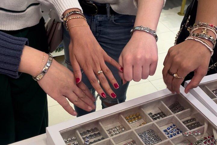 ニューヨークで自分だけのイタリアンチャームブレスレットを作る