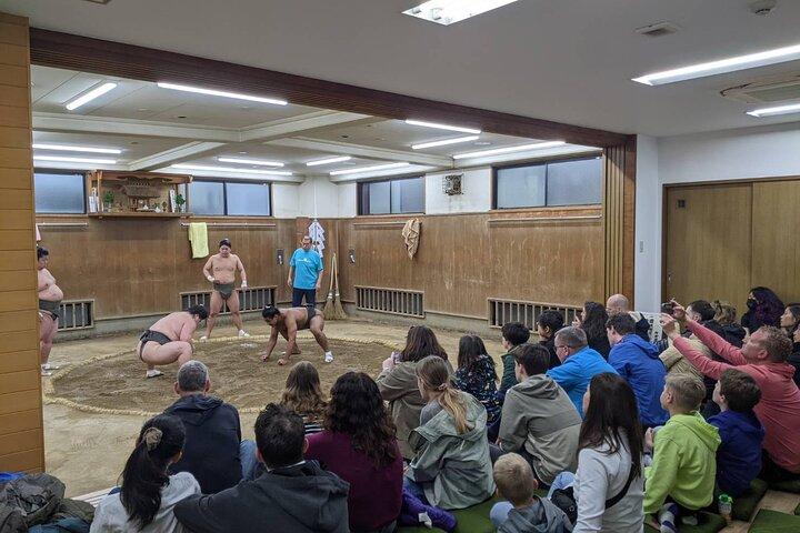 Tokyo Sumo Stable Morning Practice Tour in de buurt van Tokyo Skytree