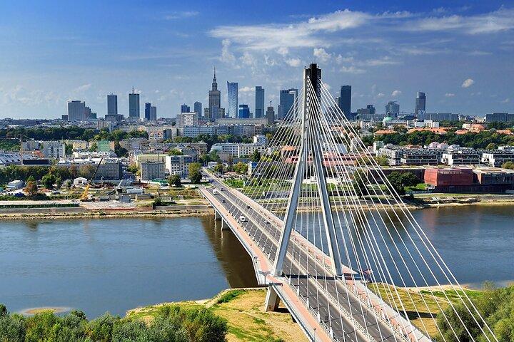 Privat transfer fra Gdansk til Warszawa med 2h af Sightseeing