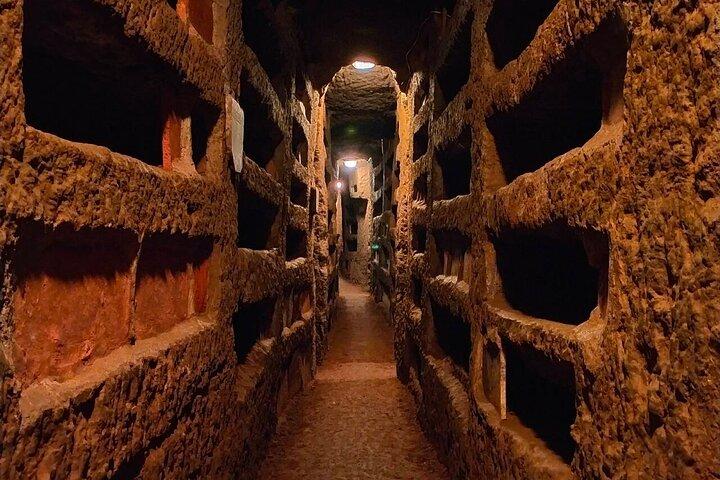 Tour en carro de golf por Appian Way y las catacumbas con perspectivas históricas