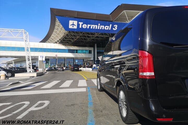 Private Transfer from/to Rome-Fiumicino aiport-Civitavecchia port