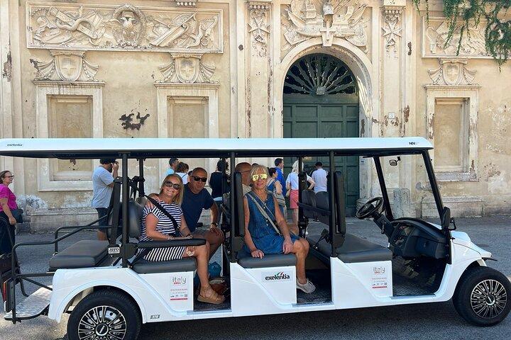 La Dolce Vita al anochecer : Rome Golf Cart & Aperitivo Experience