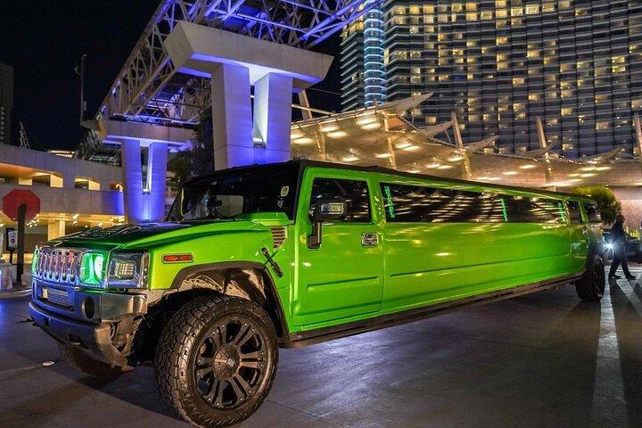 Tour en limusina por Las Vegas con champán y discoteca