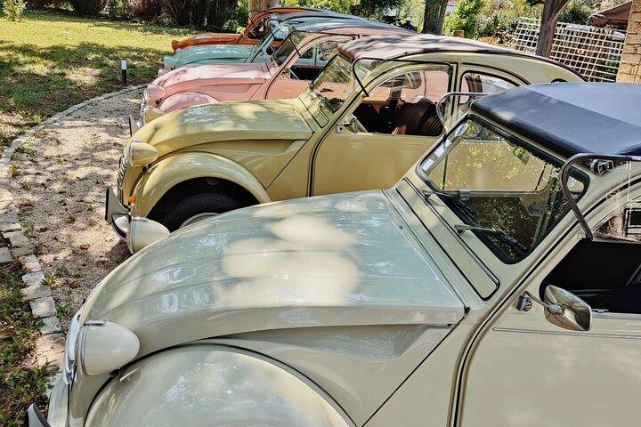 Udlejning af 2CV i Bourgogne - Afgår fra St Loup Géanges & Beaune