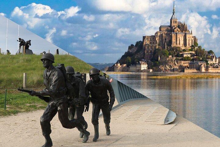 パリ発モンサンミッシェル日帰りノルマンディーDデイツアー