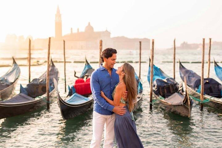 Fotógrafo profissional em Veneza, Itália