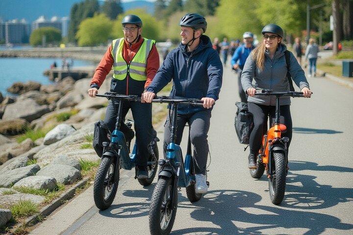 Visita guiada en bicicleta eléctrica Stanley Park y joyas ocultas - Grupos pequeños