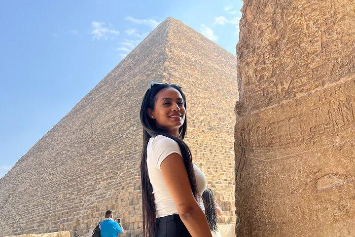 Du Caire: Pyramides, Sphinx, Manège en chameau, temple de momification