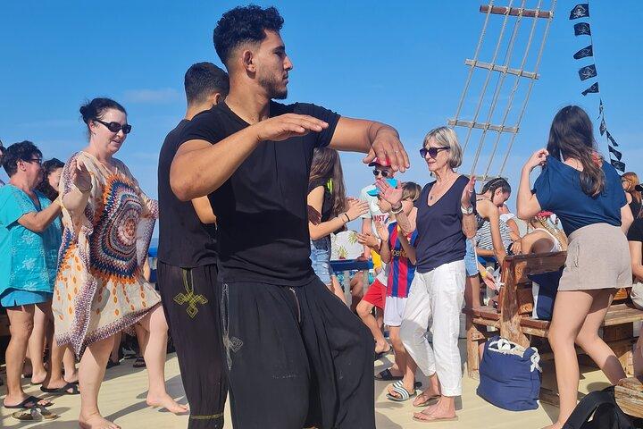 Piratenschip cruise naar Flamingo eiland