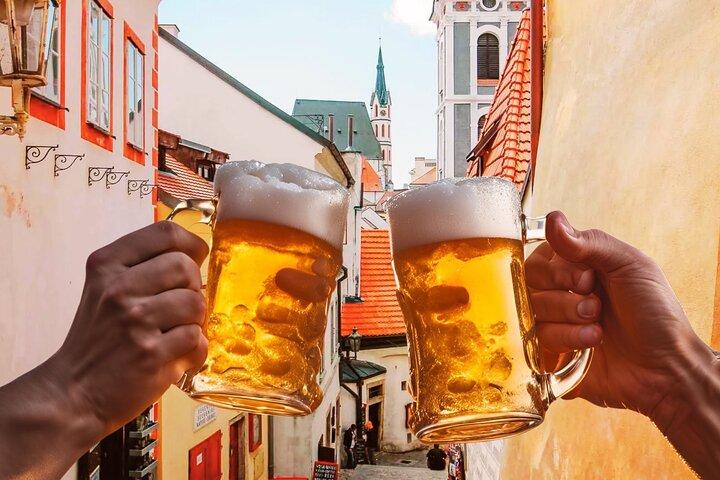 Krumlov Bier Tour : Pivo, Brouwerij, Pubs & Food ( + Bier SPA)