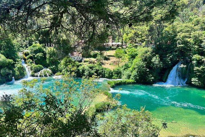 Private Krka Wasserfälle Tour ab Split mit Bootsfahrt & Abstecher