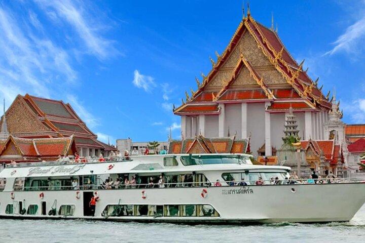 Excursión a los templos de Ayutthaya desde Bangkok con crucero por el río Grand Pearl
