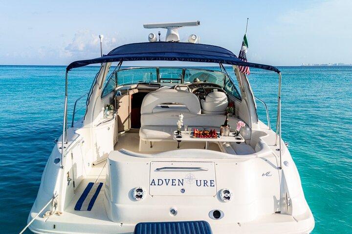 SeaRay 43ft Isla Mujeres, snorkling og mere!!