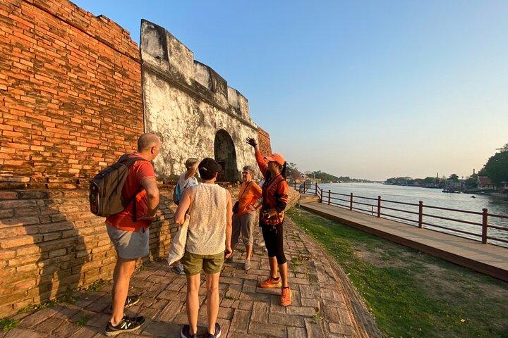 Halvdag Ayutthaya Sunset Cykelutflykt